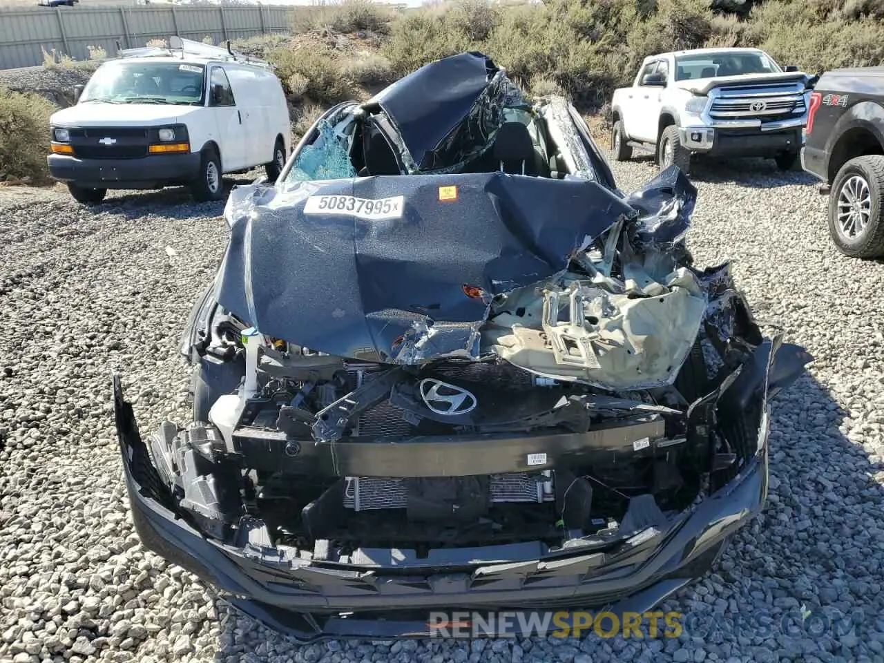 5 Photograph of a damaged car KMHLM4DJ0RU116098 HYUNDAI ELANTRA 2024