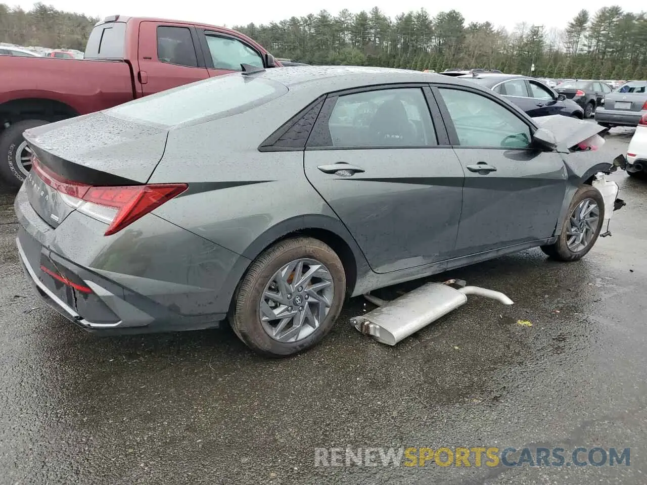 3 Photograph of a damaged car KMHLM4DJ2RU094041 HYUNDAI ELANTRA 2024