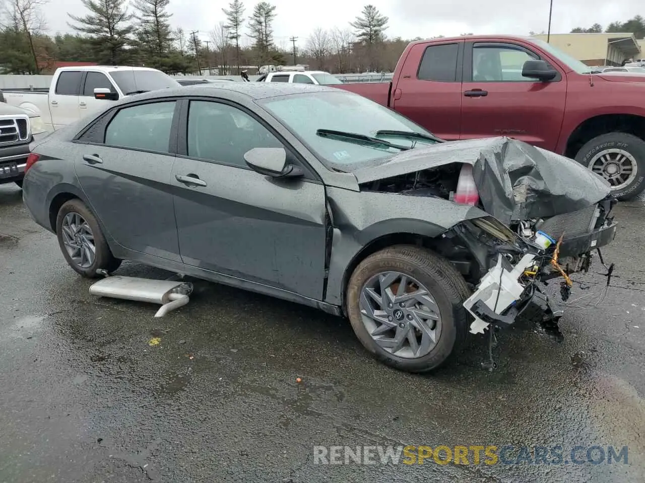 4 Photograph of a damaged car KMHLM4DJ2RU094041 HYUNDAI ELANTRA 2024