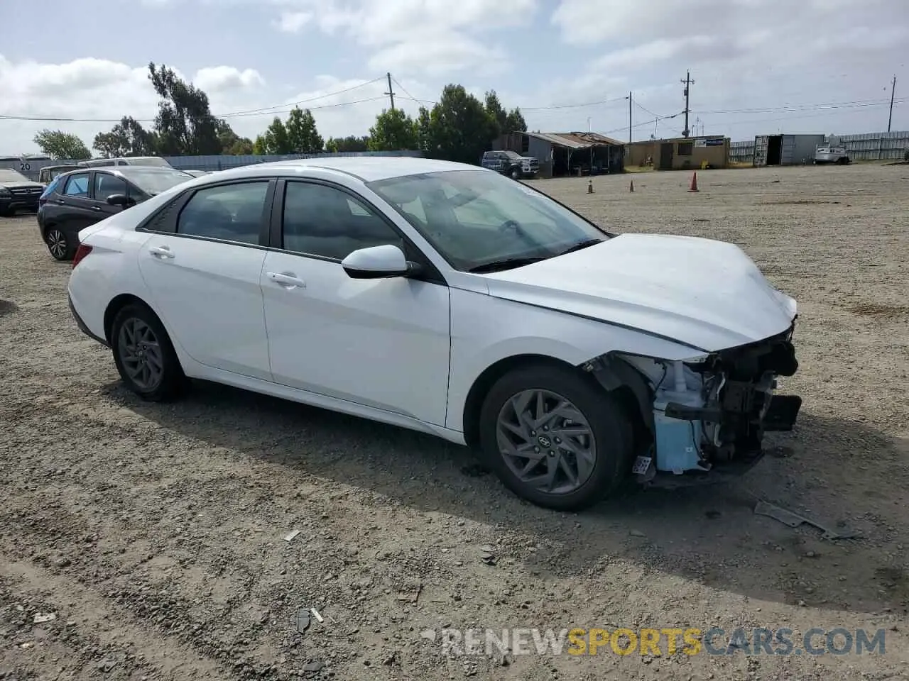 4 Photograph of a damaged car KMHLM4DJ2RU105071 HYUNDAI ELANTRA 2024