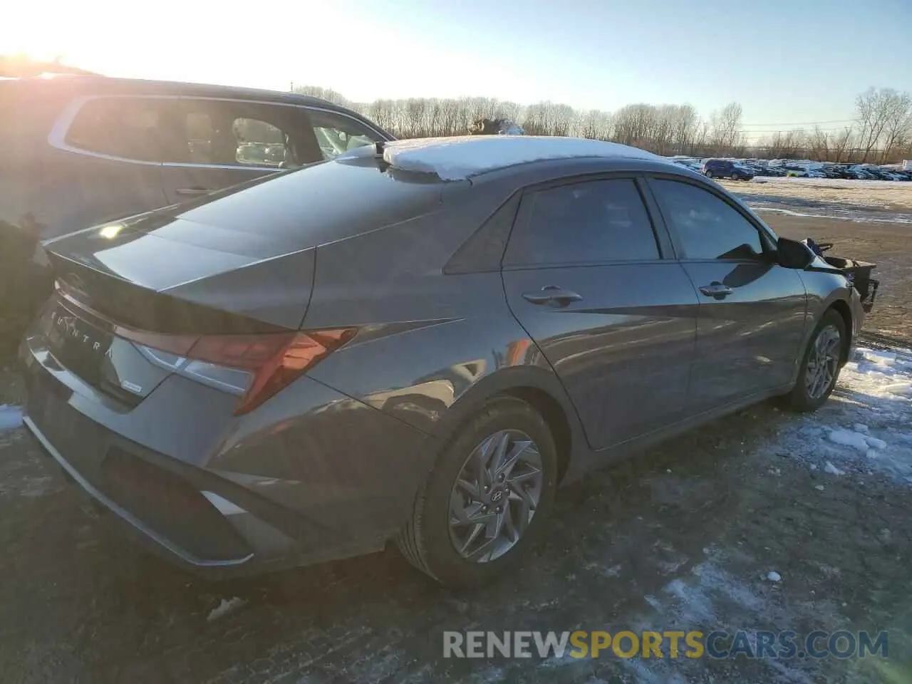 3 Photograph of a damaged car KMHLM4DJ2RU110030 HYUNDAI ELANTRA 2024