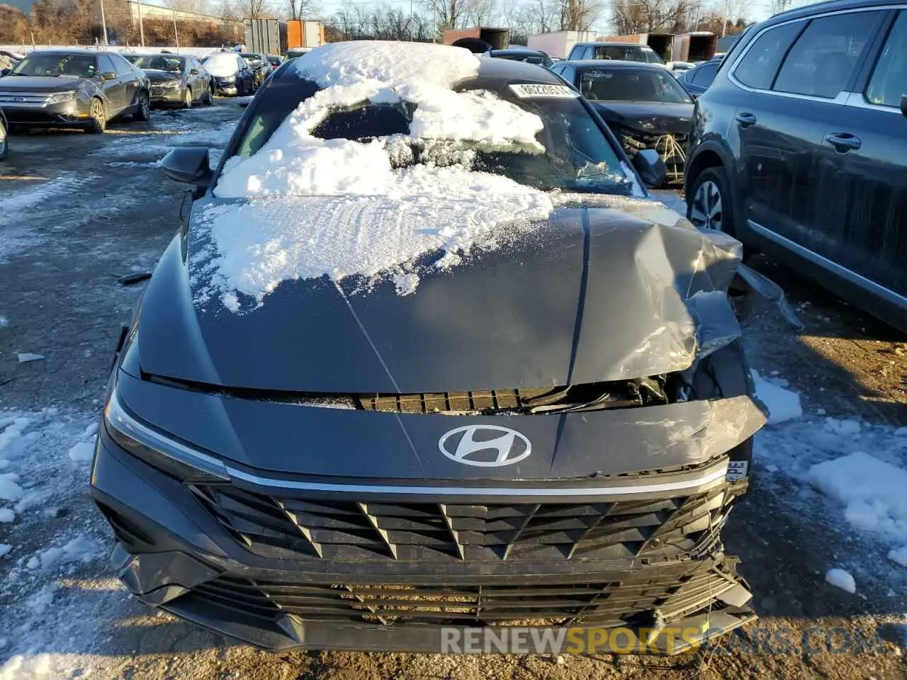 5 Photograph of a damaged car KMHLM4DJ2RU110030 HYUNDAI ELANTRA 2024