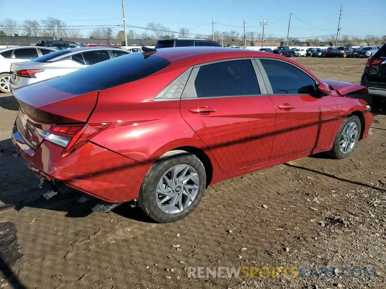 3 Photograph of a damaged car KMHLM4DJ3RU095005 HYUNDAI ELANTRA 2024