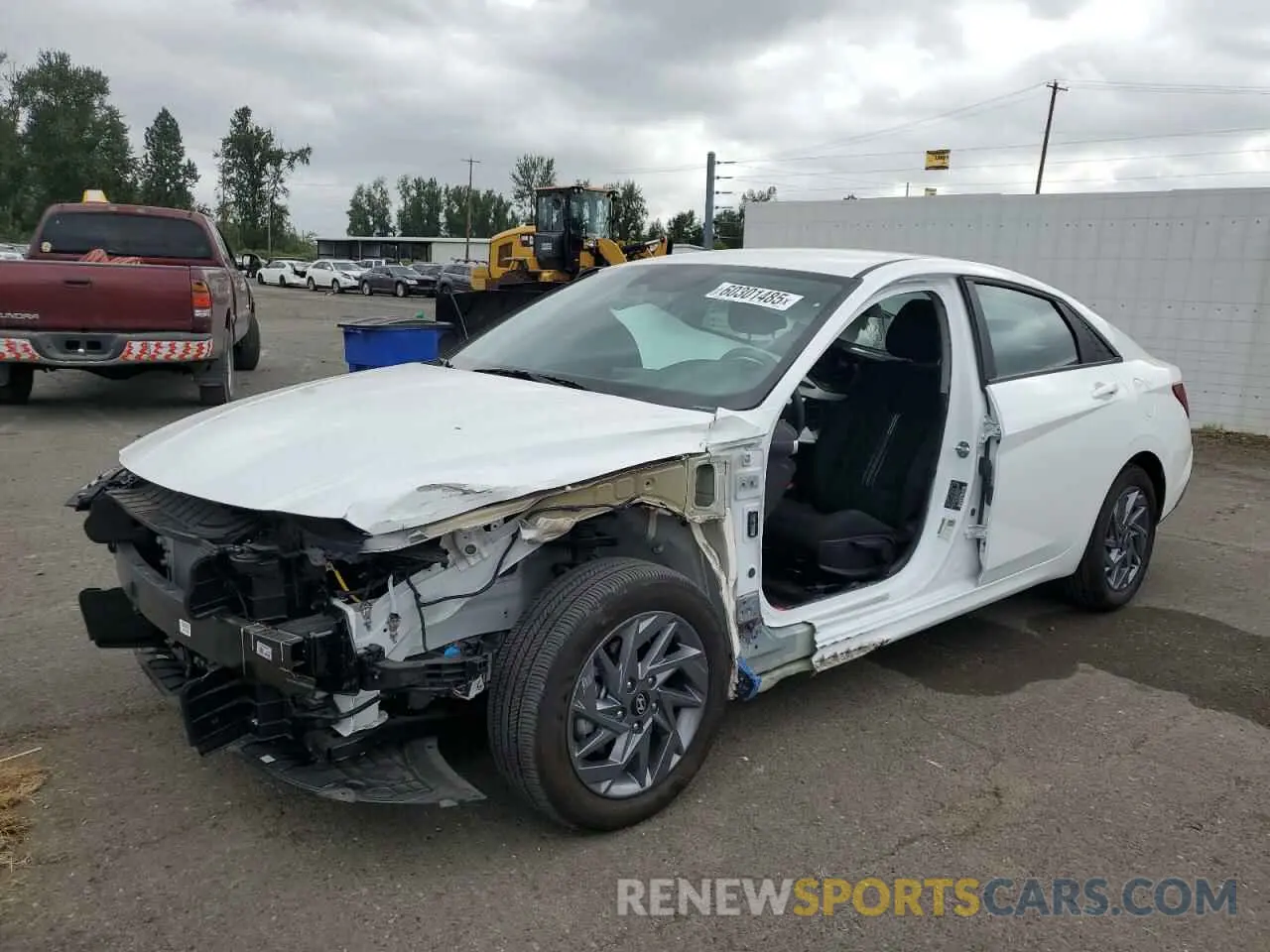 1 Photograph of a damaged car KMHLM4DJ3RU096428 HYUNDAI ELANTRA 2024