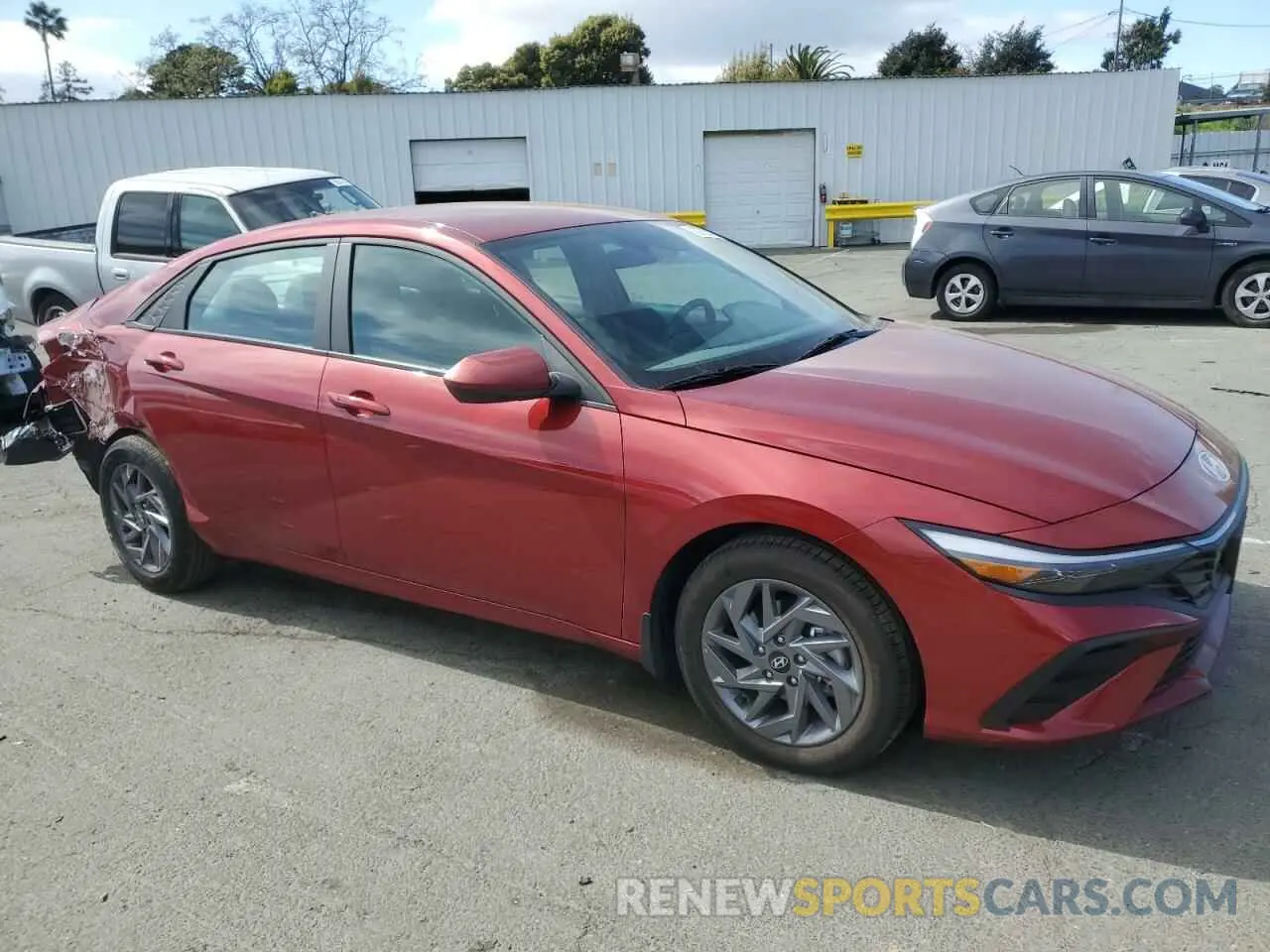 4 Photograph of a damaged car KMHLM4DJ3RU097059 HYUNDAI ELANTRA 2024