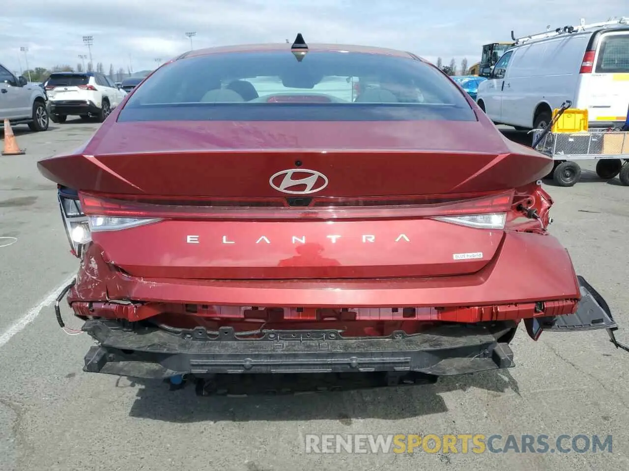 6 Photograph of a damaged car KMHLM4DJ3RU097059 HYUNDAI ELANTRA 2024