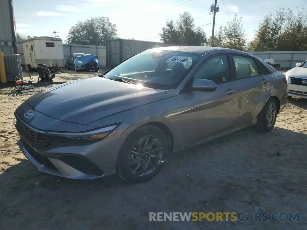 1 Photograph of a damaged car KMHLM4DJ3RU118198 HYUNDAI ELANTRA 2024