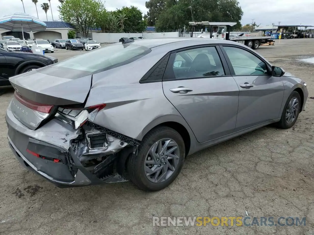 3 Photograph of a damaged car KMHLM4DJ4RU116024 HYUNDAI ELANTRA 2024