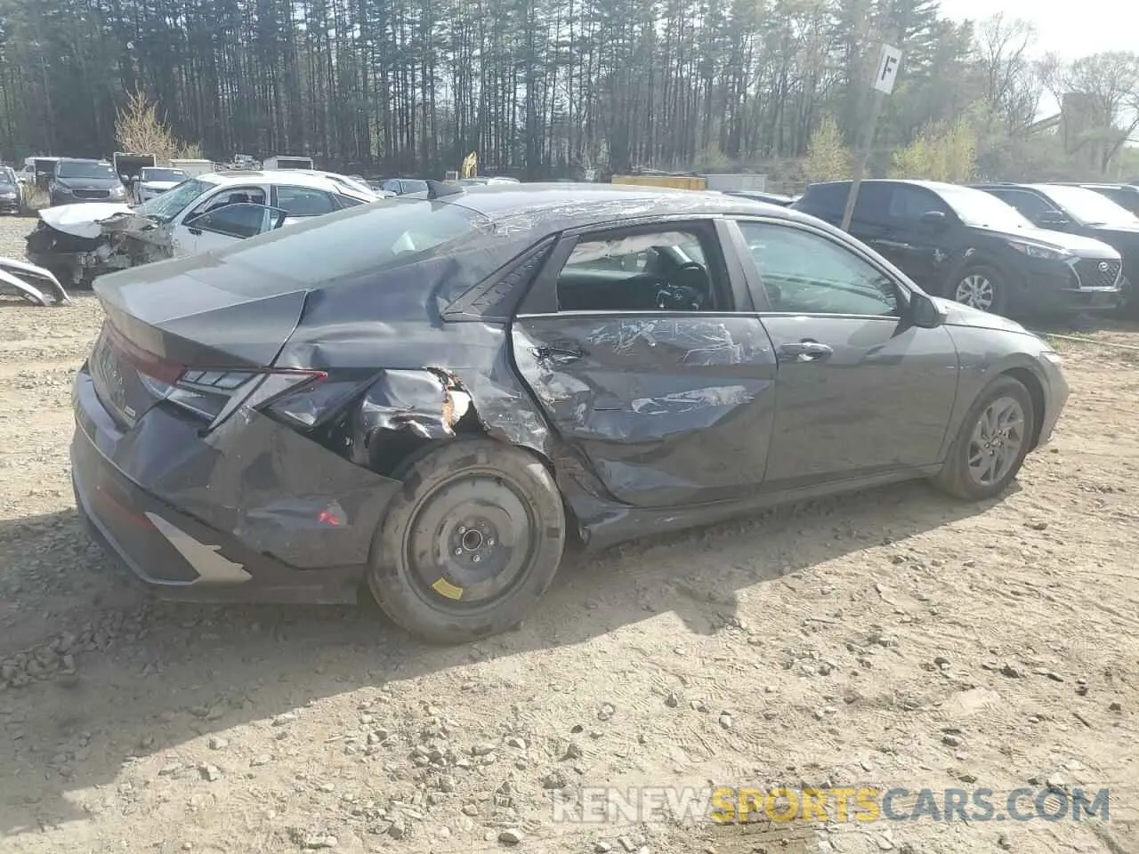 3 Photograph of a damaged car KMHLM4DJ5RU103945 HYUNDAI ELANTRA 2024