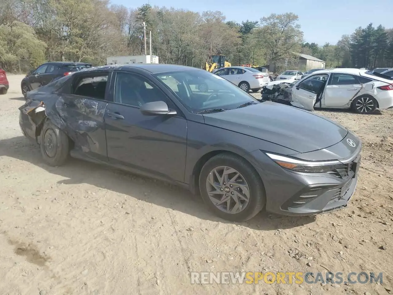4 Photograph of a damaged car KMHLM4DJ5RU103945 HYUNDAI ELANTRA 2024