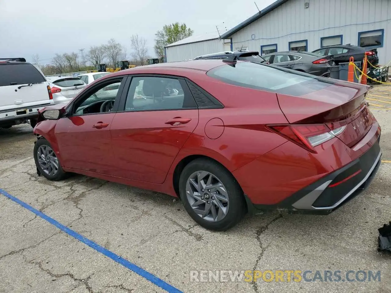 2 Photograph of a damaged car KMHLM4DJ5RU110183 HYUNDAI ELANTRA 2024