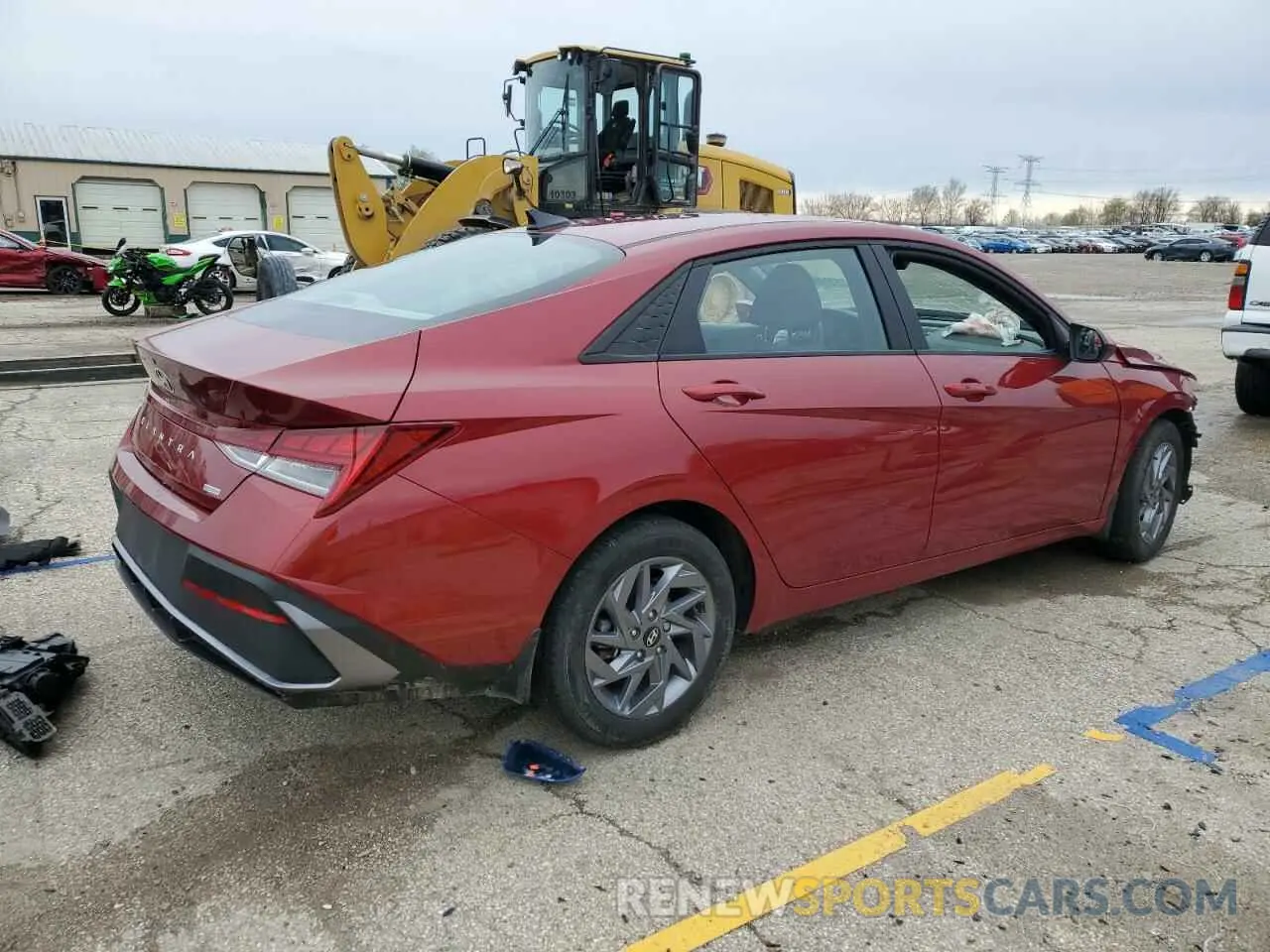 3 Photograph of a damaged car KMHLM4DJ5RU110183 HYUNDAI ELANTRA 2024