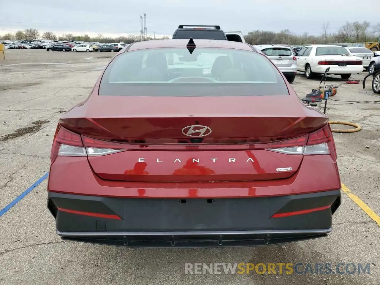 6 Photograph of a damaged car KMHLM4DJ5RU110183 HYUNDAI ELANTRA 2024
