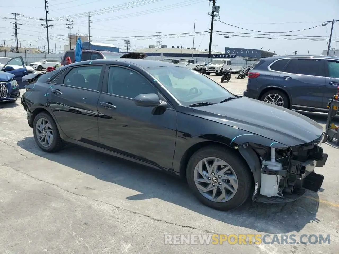 4 Photograph of a damaged car KMHLM4DJ6RU093703 HYUNDAI ELANTRA 2024