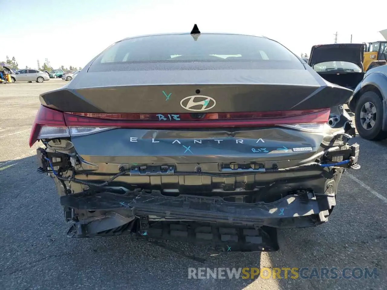 6 Photograph of a damaged car KMHLM4DJ6RU109270 HYUNDAI ELANTRA 2024