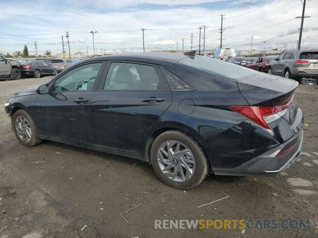 2 Photograph of a damaged car KMHLM4DJ7RU096240 HYUNDAI ELANTRA 2024