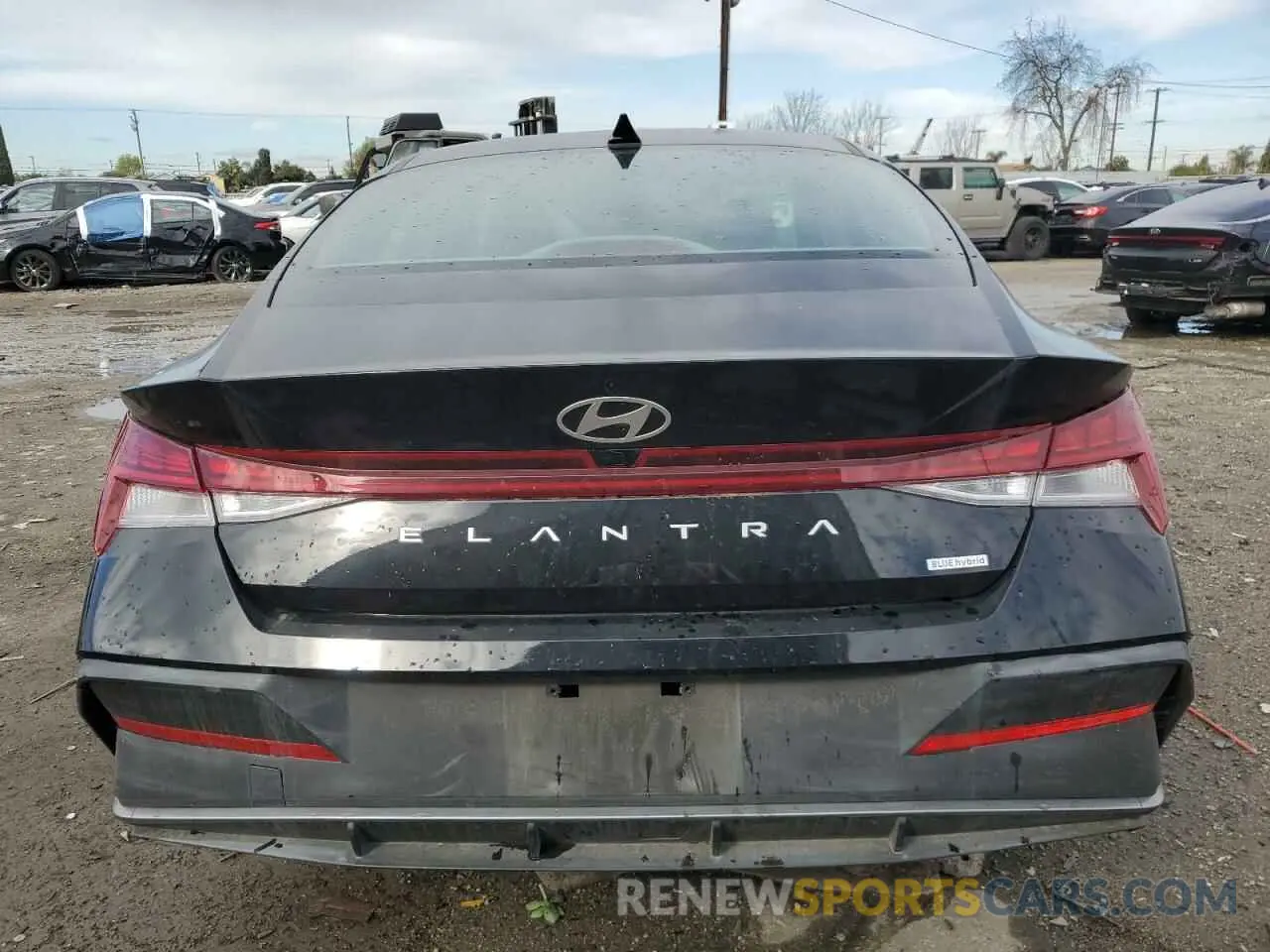 6 Photograph of a damaged car KMHLM4DJ7RU096240 HYUNDAI ELANTRA 2024