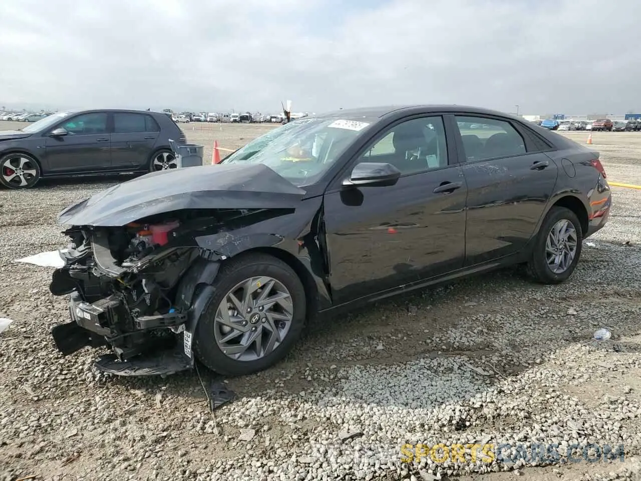 1 Photograph of a damaged car KMHLM4DJ7RU108208 HYUNDAI ELANTRA 2024