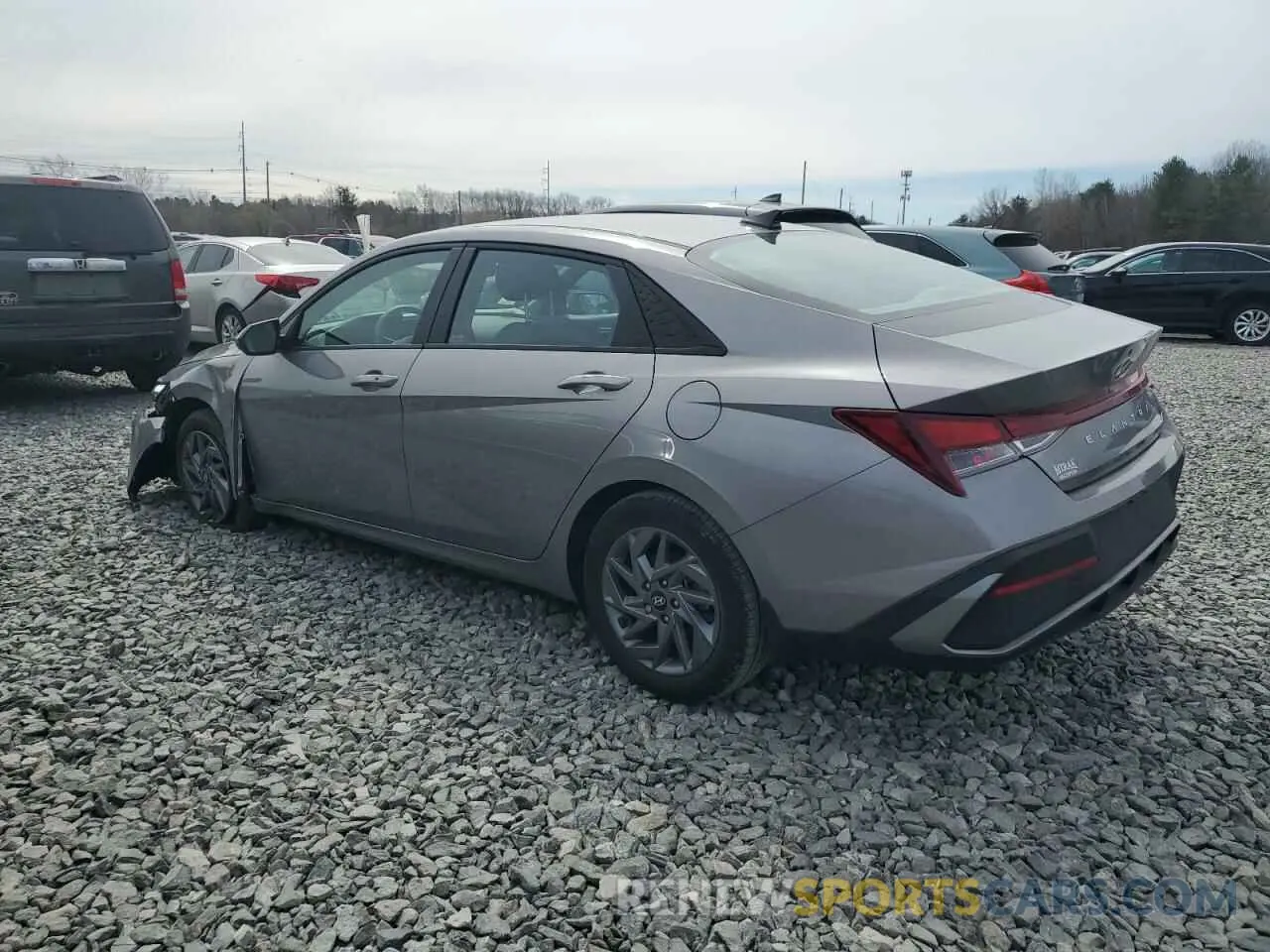 2 Photograph of a damaged car KMHLM4DJ7RU113134 HYUNDAI ELANTRA 2024