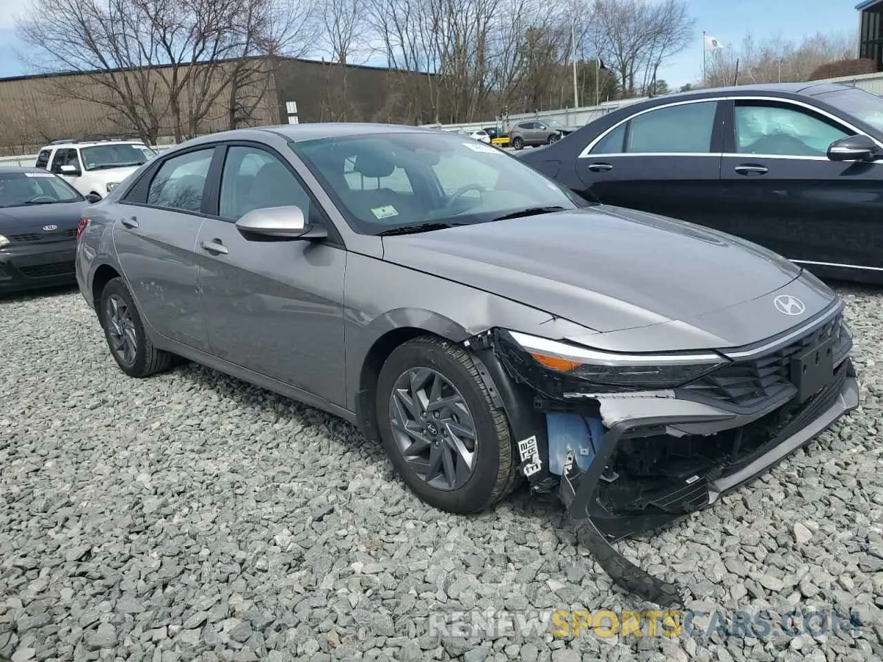 4 Photograph of a damaged car KMHLM4DJ7RU113134 HYUNDAI ELANTRA 2024