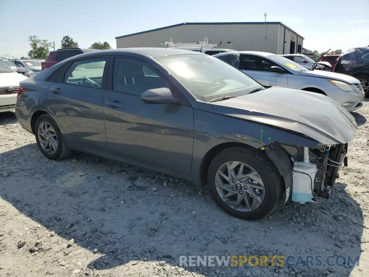 4 Photograph of a damaged car KMHLM4DJ7RU114560 HYUNDAI ELANTRA 2024