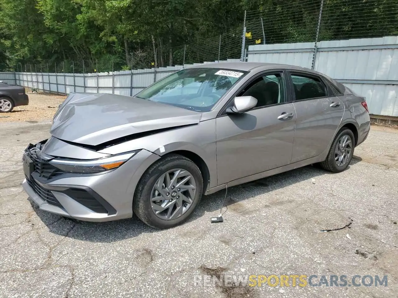 1 Photograph of a damaged car KMHLM4DJ8RU113370 HYUNDAI ELANTRA 2024