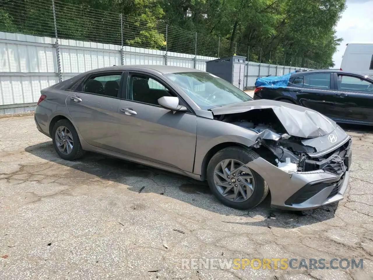 4 Photograph of a damaged car KMHLM4DJ8RU113370 HYUNDAI ELANTRA 2024
