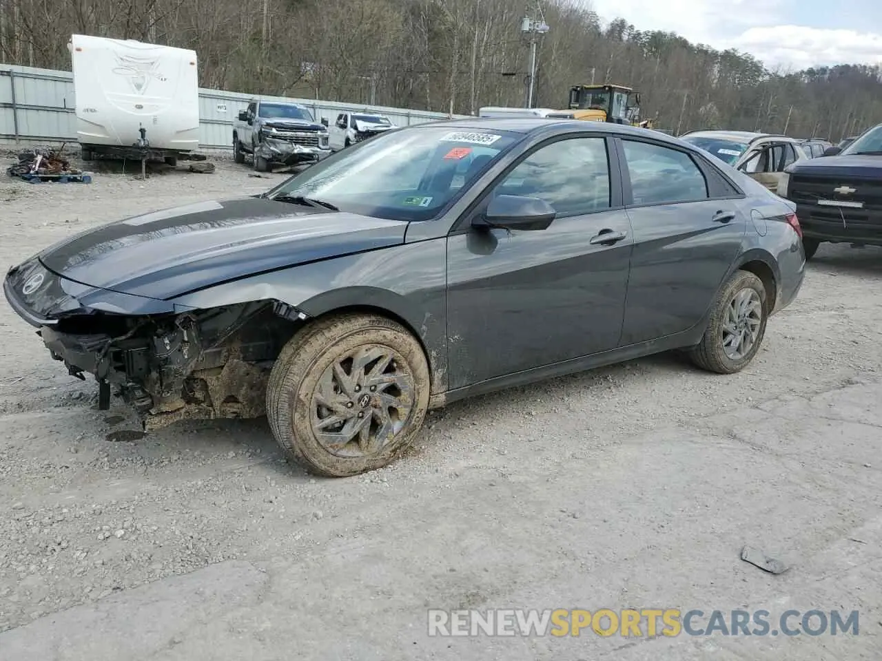 1 Photograph of a damaged car KMHLM4DJ8RU119184 HYUNDAI ELANTRA 2024