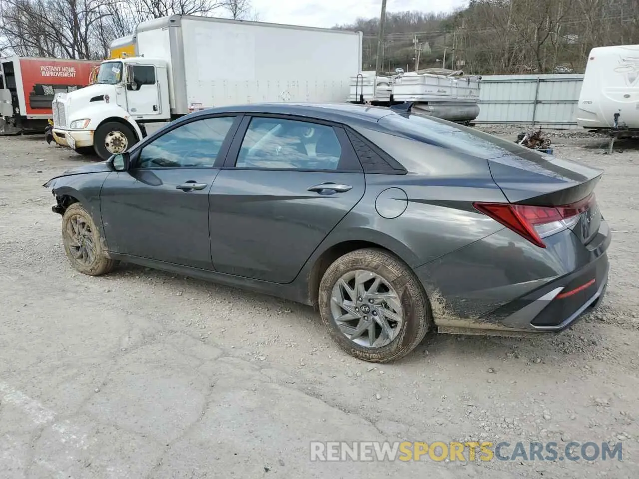2 Photograph of a damaged car KMHLM4DJ8RU119184 HYUNDAI ELANTRA 2024