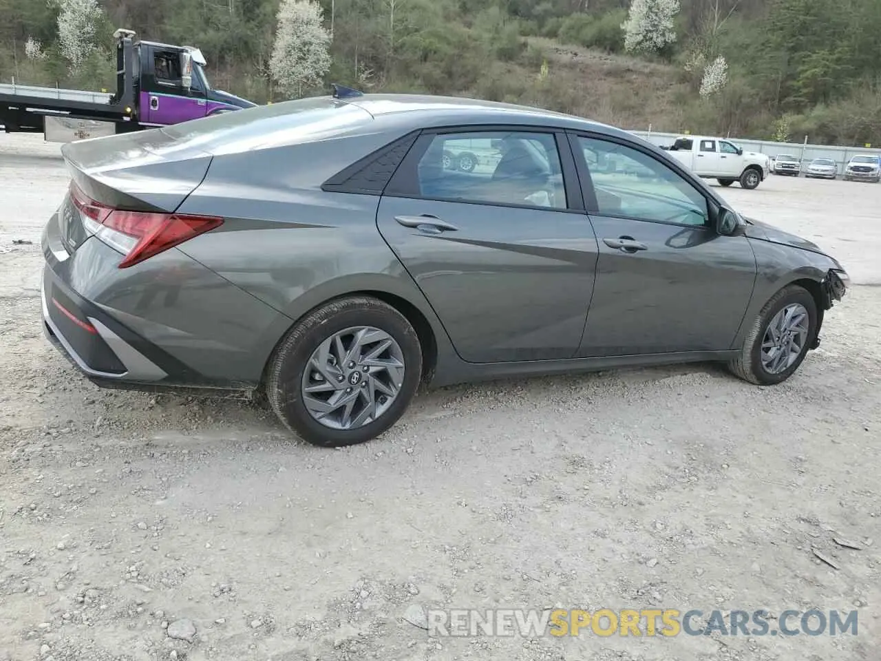 3 Photograph of a damaged car KMHLM4DJ8RU119184 HYUNDAI ELANTRA 2024