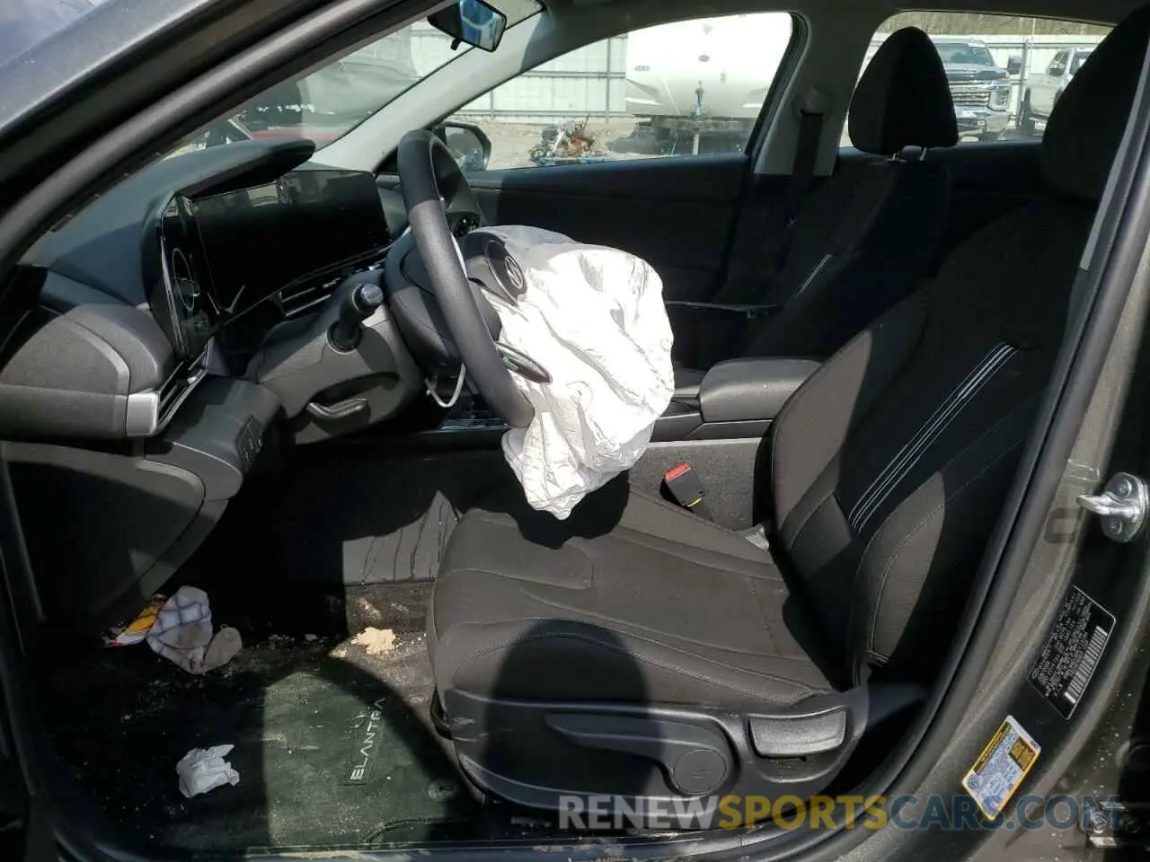 7 Photograph of a damaged car KMHLM4DJ8RU119184 HYUNDAI ELANTRA 2024