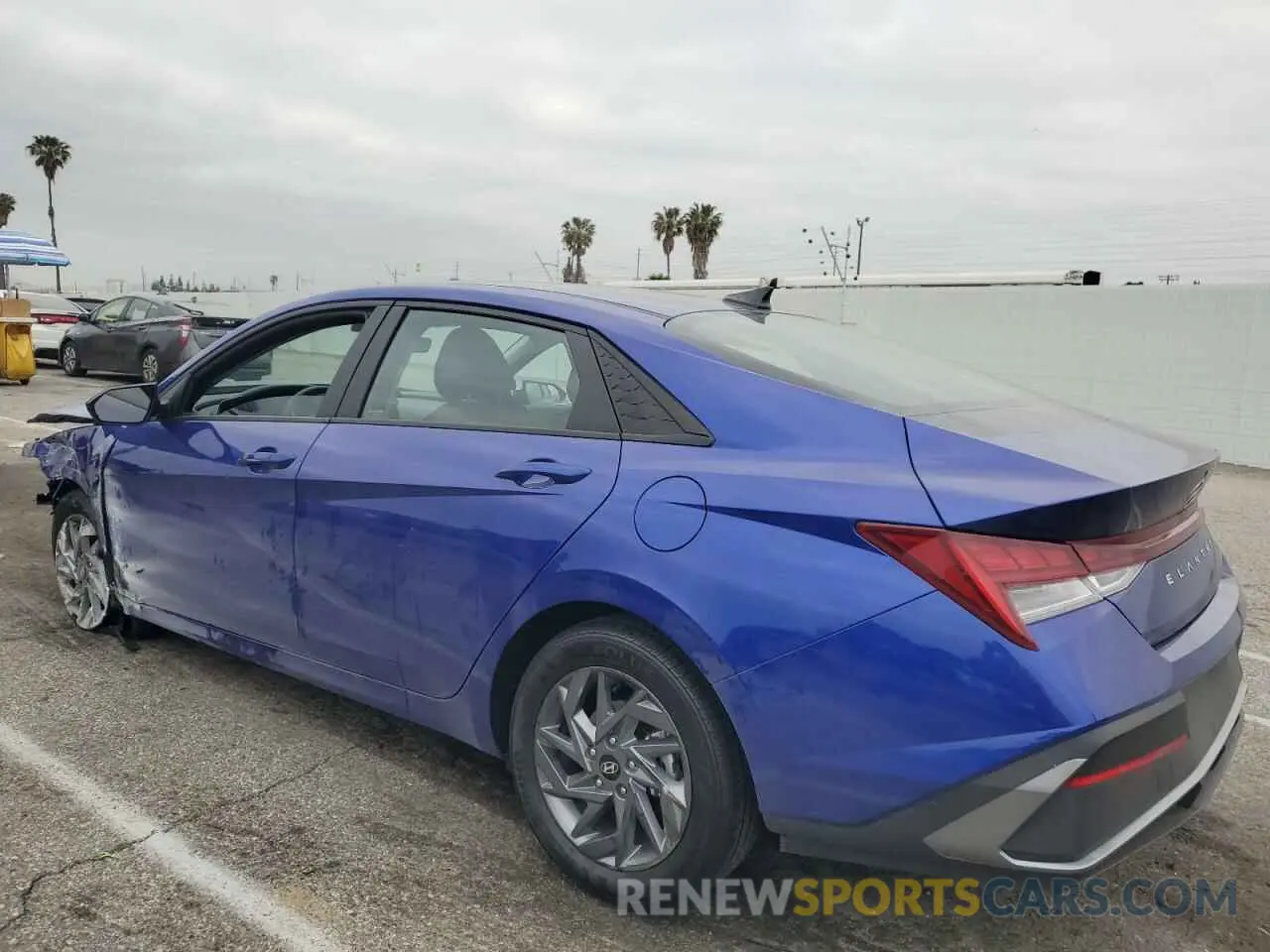2 Photograph of a damaged car KMHLM4DJXRU103567 HYUNDAI ELANTRA 2024