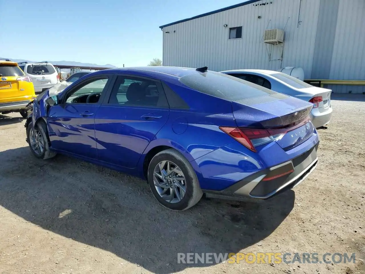 2 Photograph of a damaged car KMHLM4DJXRU103794 HYUNDAI ELANTRA 2024