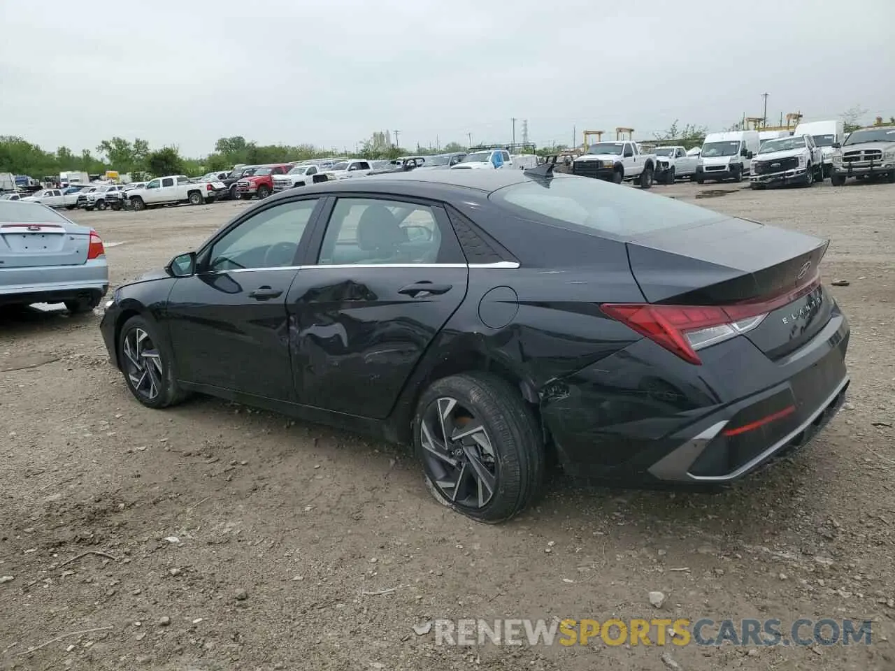 2 Photograph of a damaged car KMHLN4DJ1RU116835 HYUNDAI ELANTRA 2024