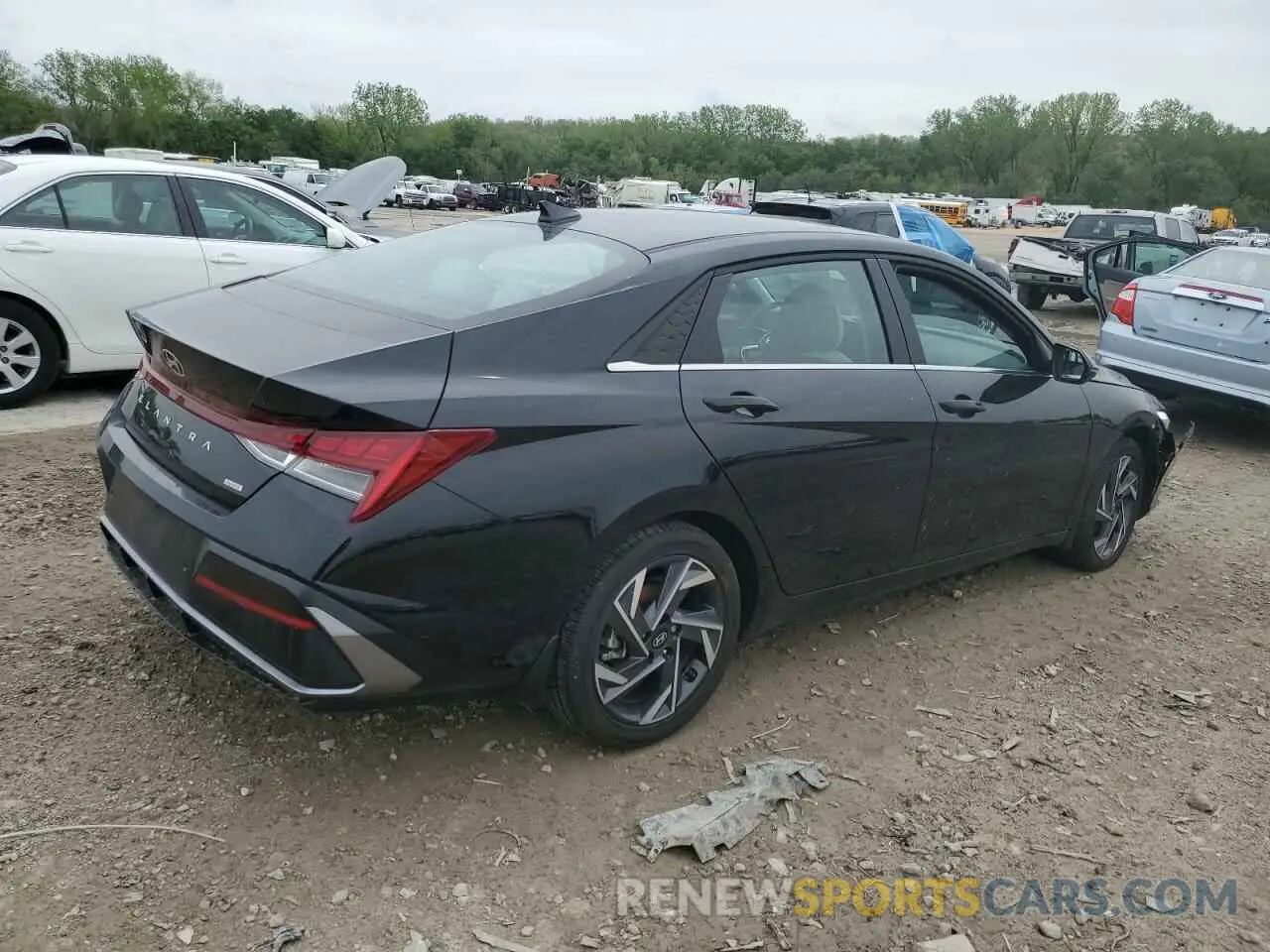 3 Photograph of a damaged car KMHLN4DJ1RU116835 HYUNDAI ELANTRA 2024