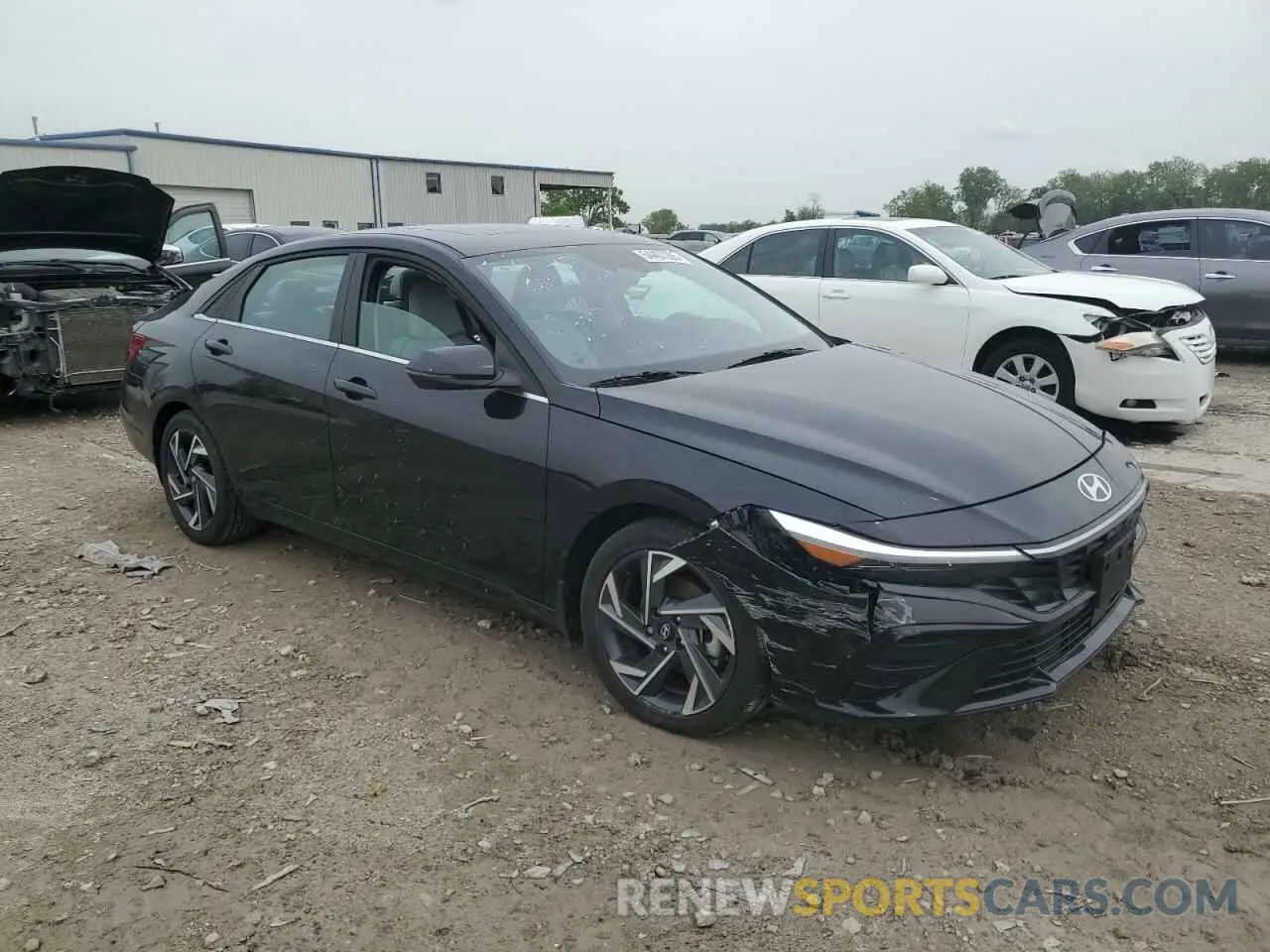 4 Photograph of a damaged car KMHLN4DJ1RU116835 HYUNDAI ELANTRA 2024