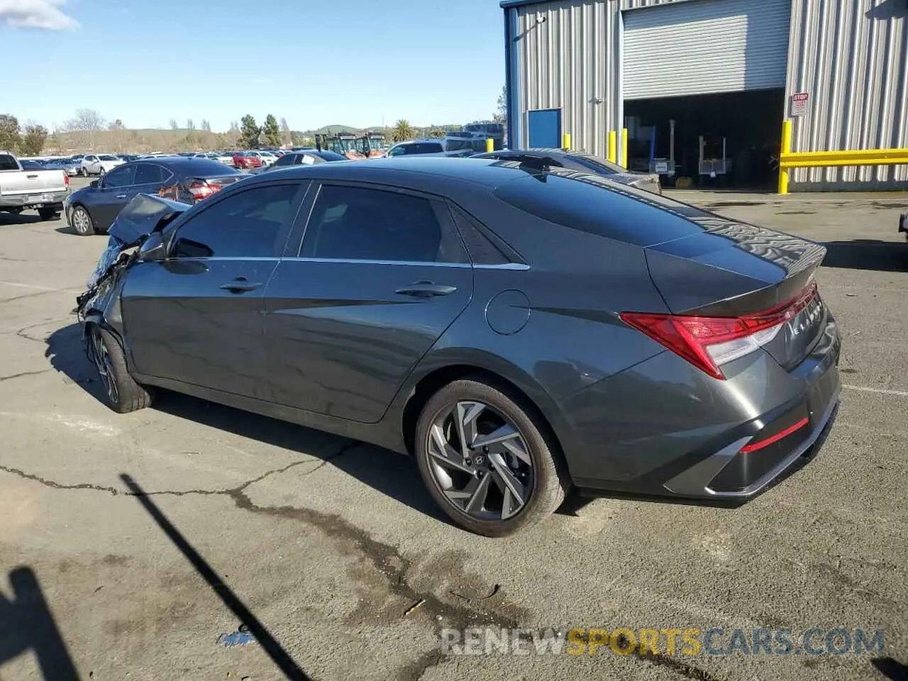 2 Photograph of a damaged car KMHLN4DJ3RU095793 HYUNDAI ELANTRA 2024