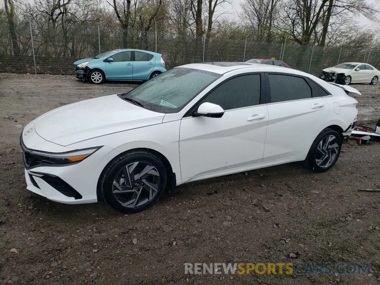 1 Photograph of a damaged car KMHLN4DJ6RU117057 HYUNDAI ELANTRA 2024