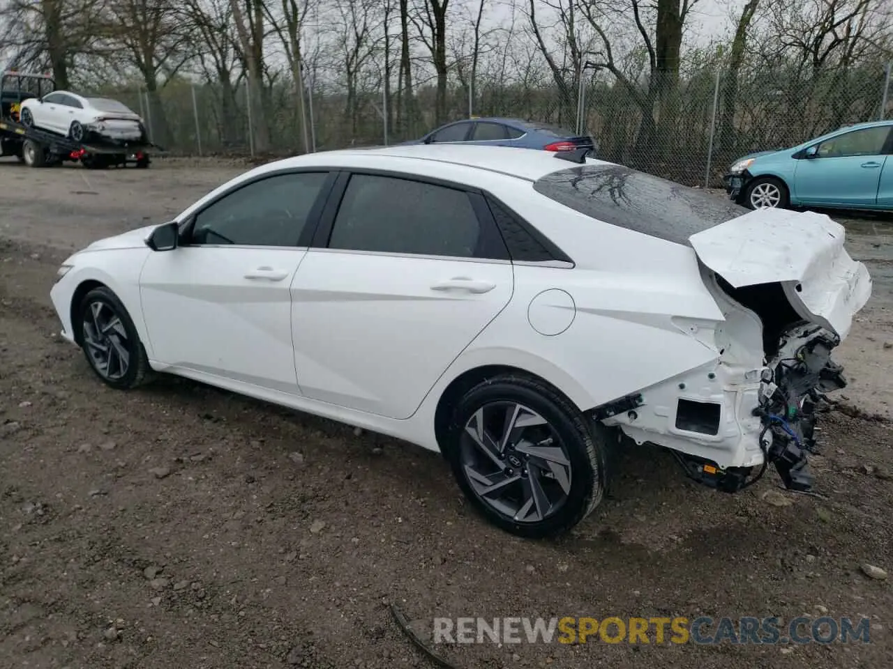 2 Photograph of a damaged car KMHLN4DJ6RU117057 HYUNDAI ELANTRA 2024