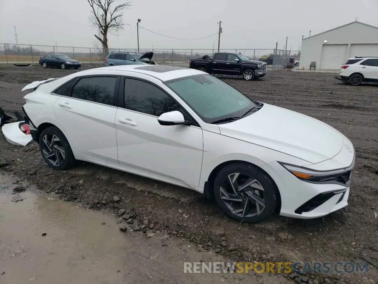 4 Photograph of a damaged car KMHLN4DJ6RU117057 HYUNDAI ELANTRA 2024