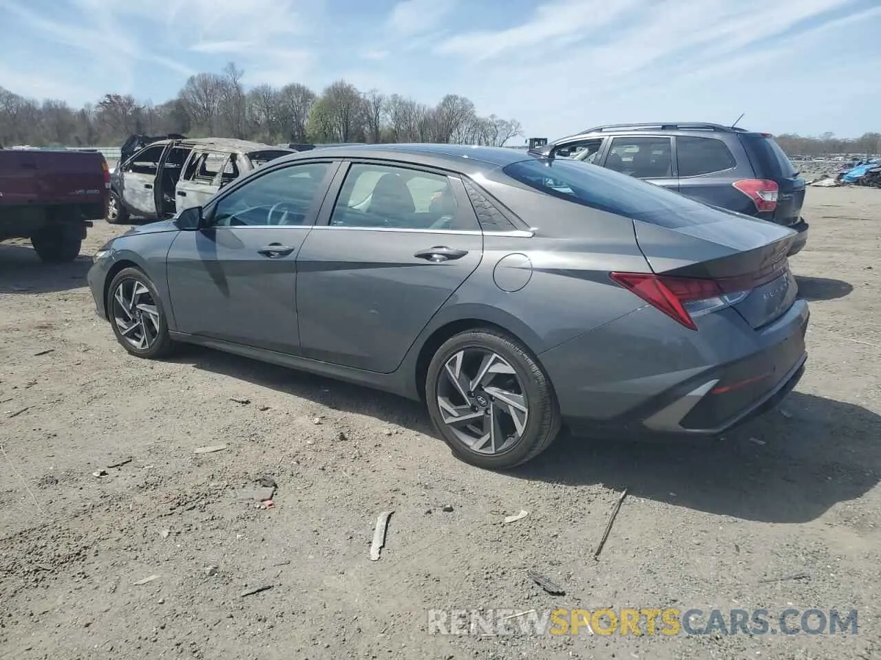 2 Photograph of a damaged car KMHLN4DJ6RU120847 HYUNDAI ELANTRA 2024