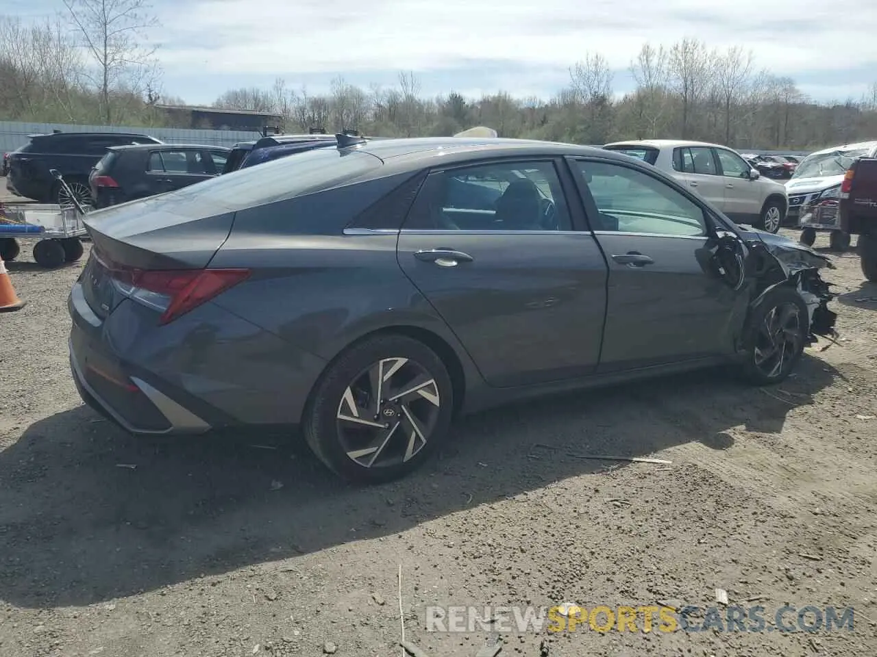 3 Photograph of a damaged car KMHLN4DJ6RU120847 HYUNDAI ELANTRA 2024