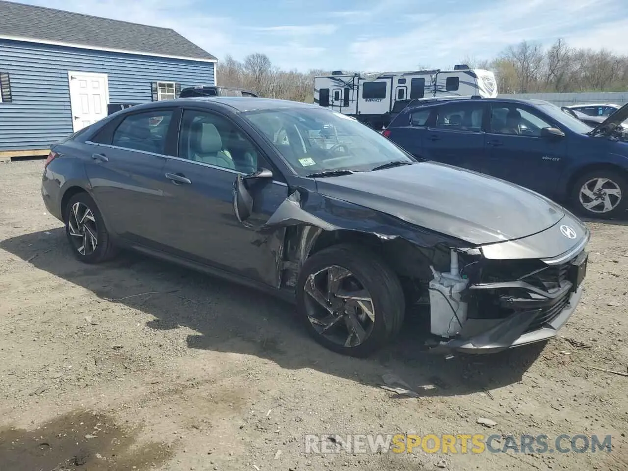 4 Photograph of a damaged car KMHLN4DJ6RU120847 HYUNDAI ELANTRA 2024