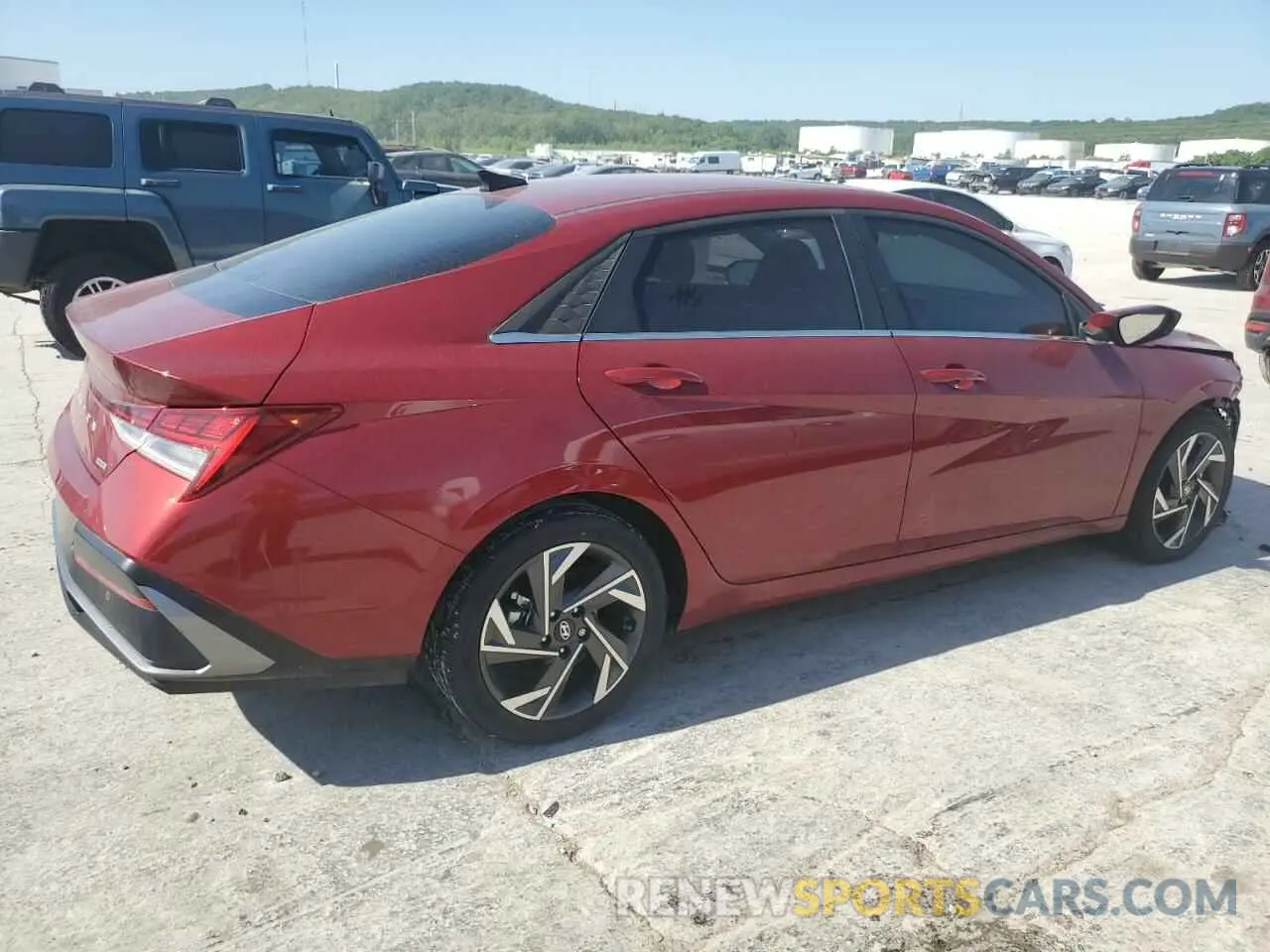 3 Photograph of a damaged car KMHLN4DJ7RU094789 HYUNDAI ELANTRA 2024