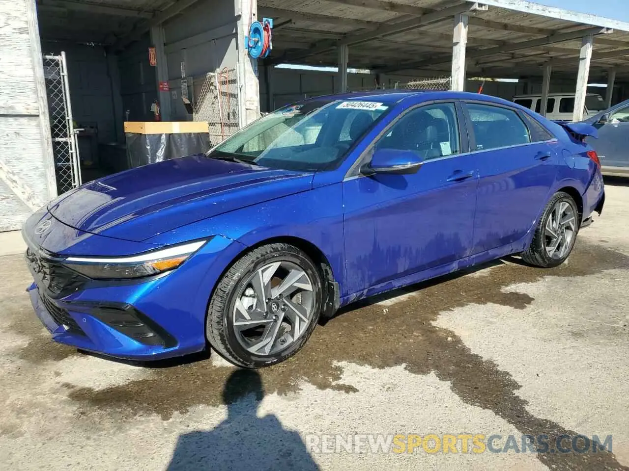1 Photograph of a damaged car KMHLN4DJ8RU097376 HYUNDAI ELANTRA 2024
