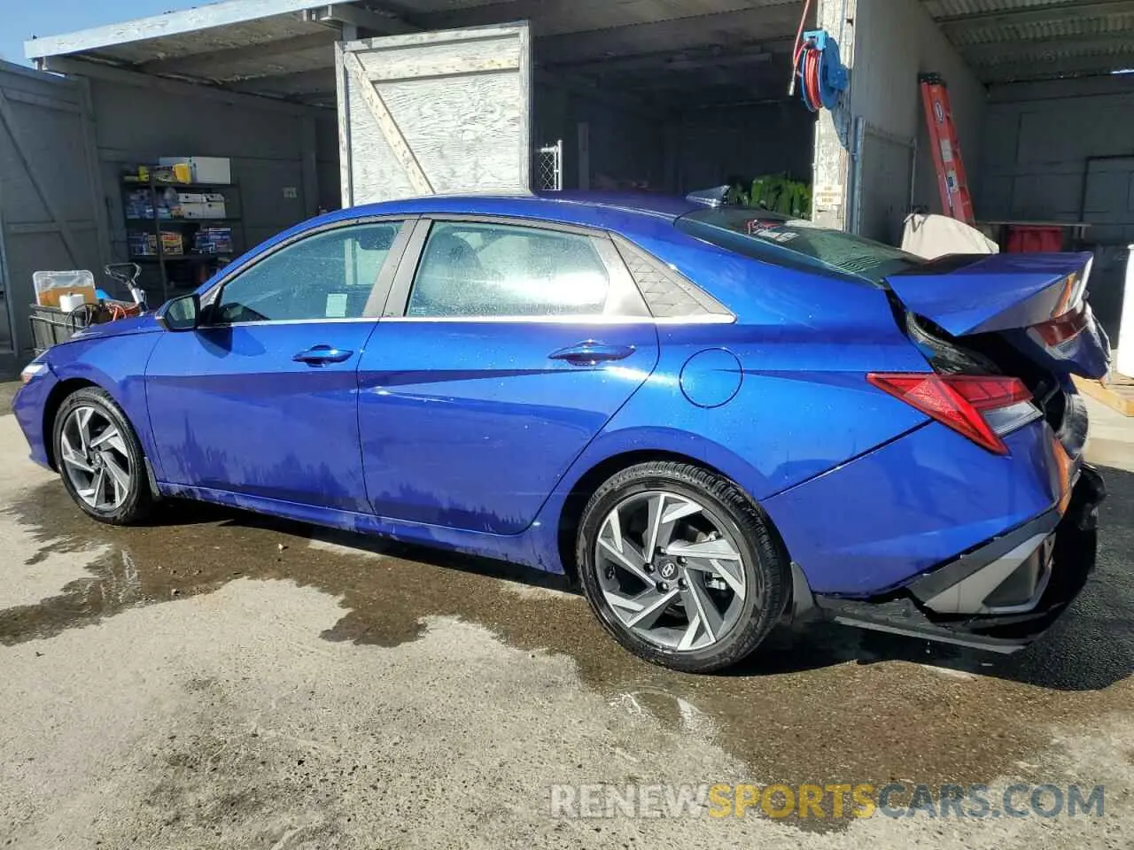 2 Photograph of a damaged car KMHLN4DJ8RU097376 HYUNDAI ELANTRA 2024