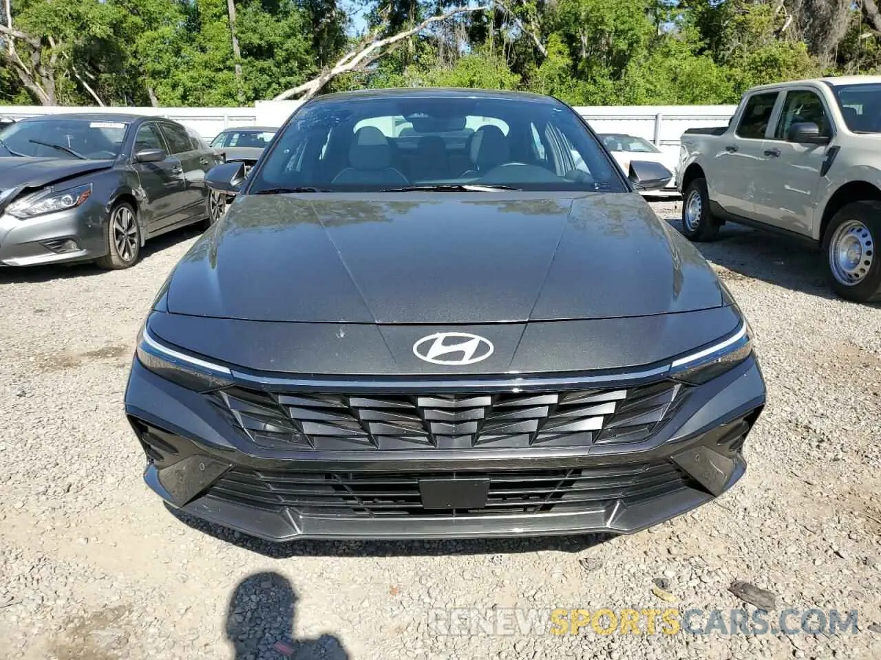5 Photograph of a damaged car KMHLN4DJ9RU100480 HYUNDAI ELANTRA 2024