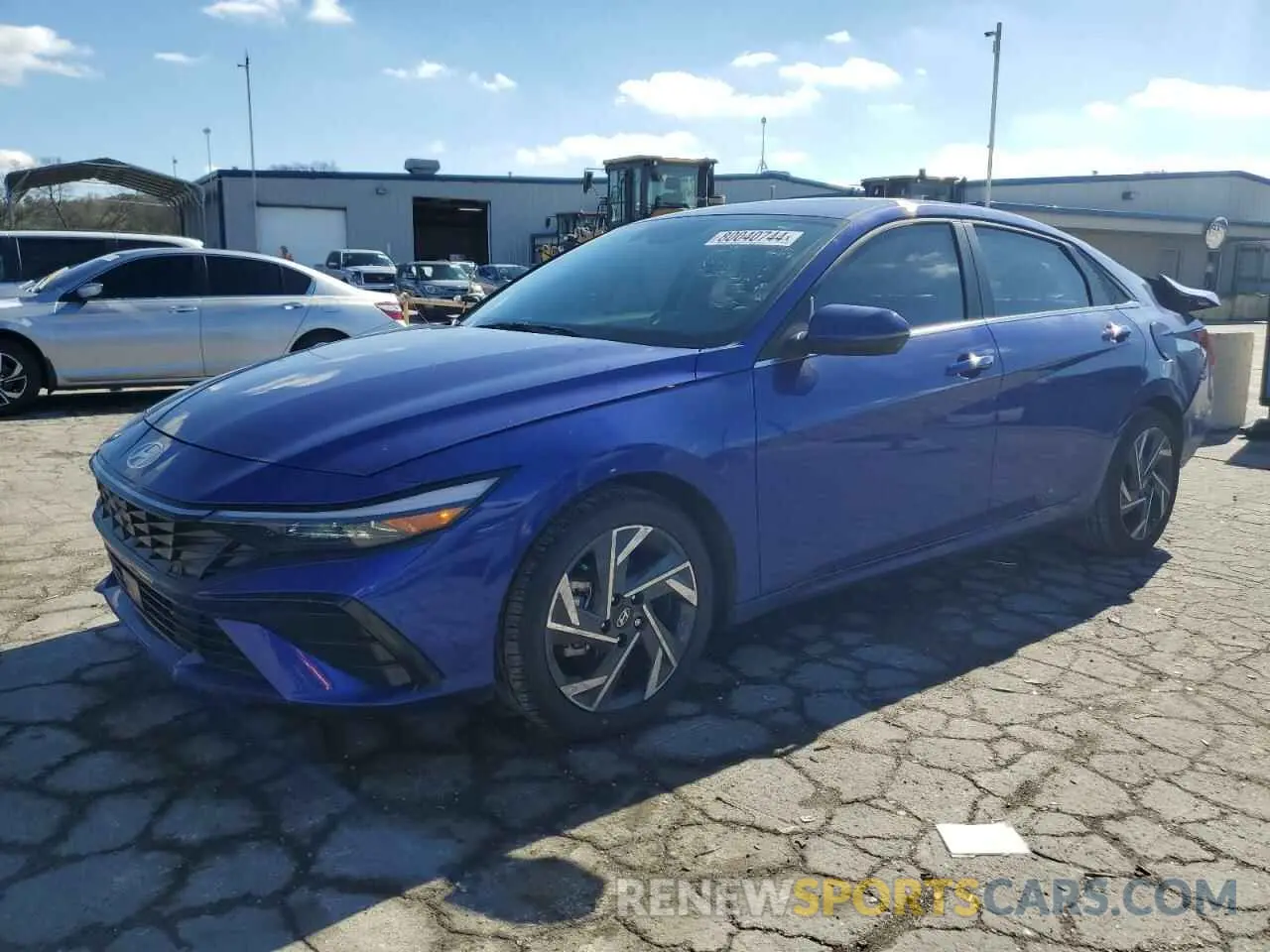 1 Photograph of a damaged car KMHLN4DJXRU093328 HYUNDAI ELANTRA 2024