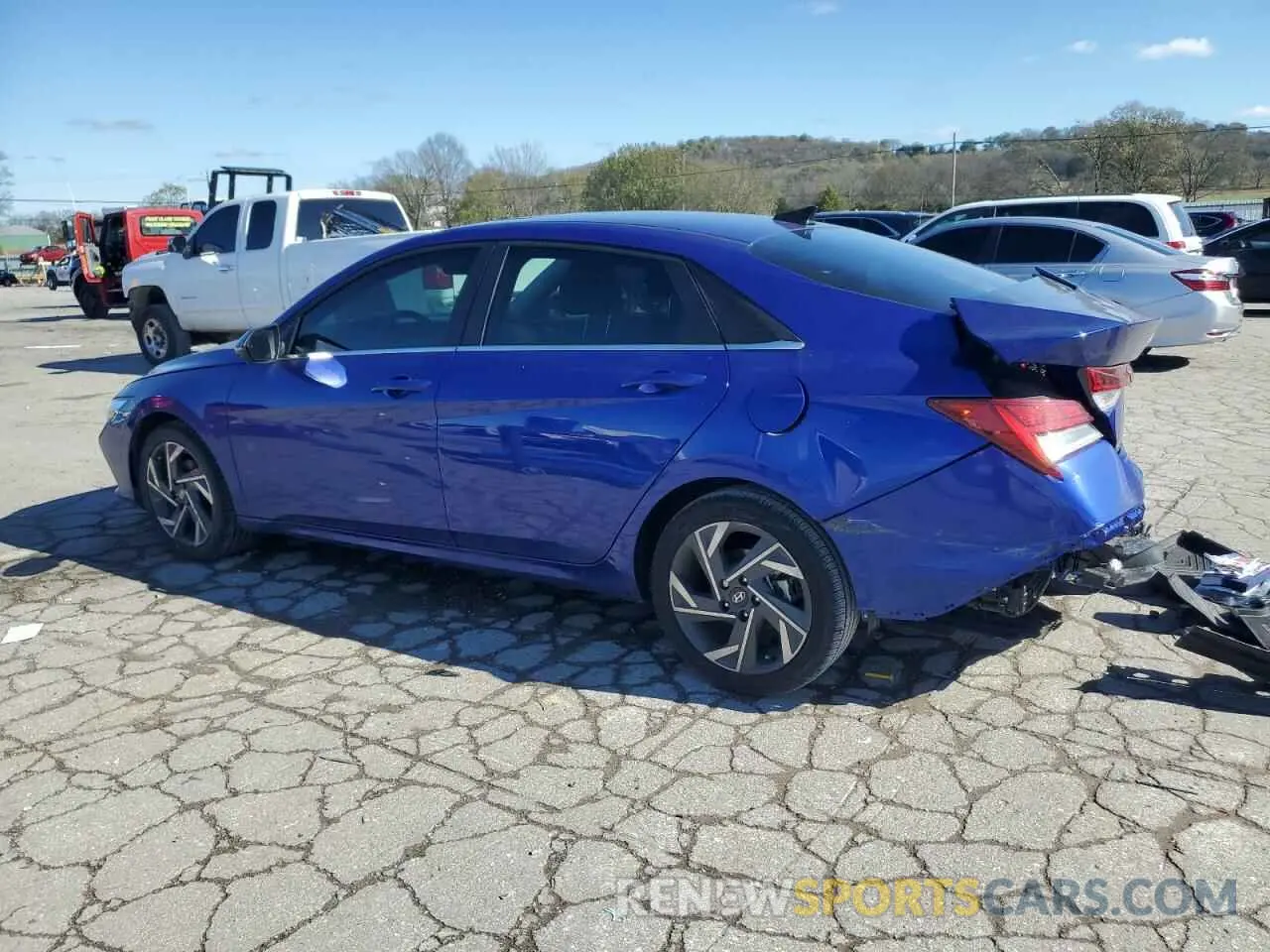 2 Photograph of a damaged car KMHLN4DJXRU093328 HYUNDAI ELANTRA 2024