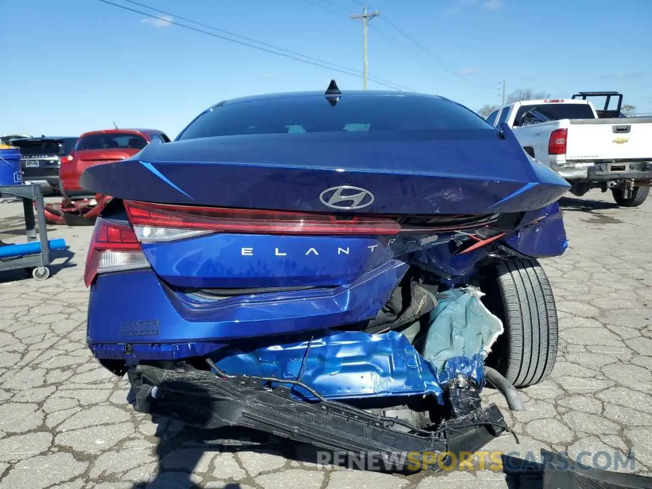 6 Photograph of a damaged car KMHLN4DJXRU093328 HYUNDAI ELANTRA 2024